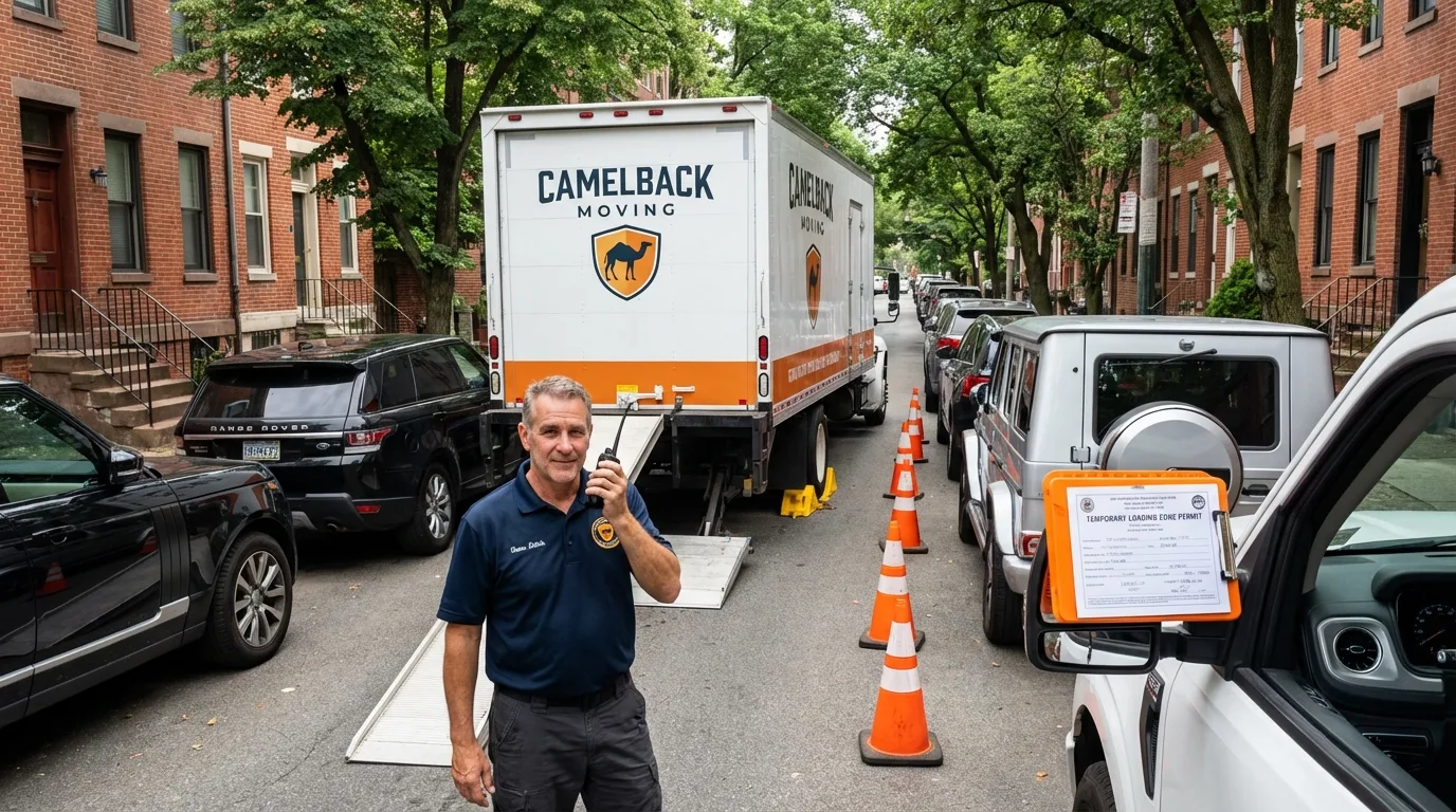 City street loading permit setup in Waterbury, CT